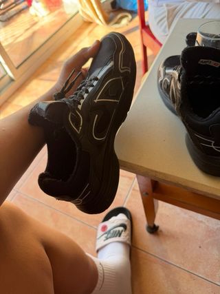 Zapatillas Dior B30 Negras y Blancas