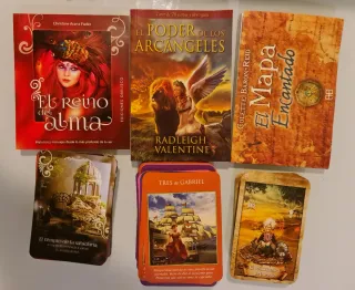 lote 3 Barajas de Tarot, Oráculo,espirituales,ver