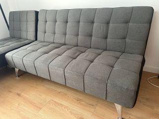 Sofá Cama modular Gris Tela