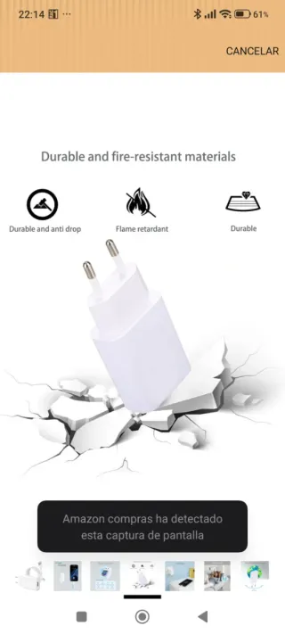 Cargador Rápido USB Tipo C Nuevo