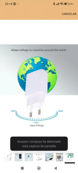 Cargador Rápido USB Tipo C Nuevo