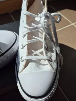 Sneakers Converse Platform Lift Hi Bianche