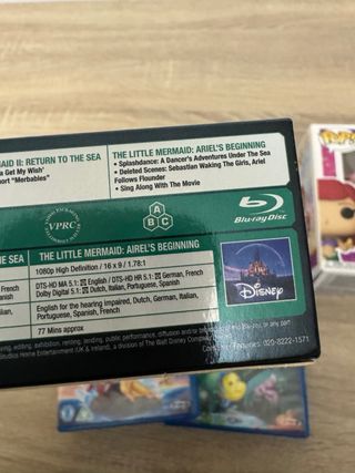 Steelbook bluray Blu-ray La Sirenita