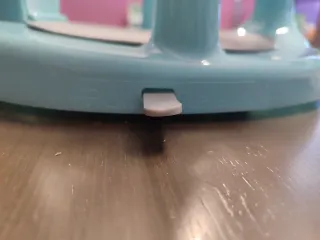 Asiento bañera bebé azul