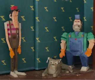 Figuras 3D Dire Straits Money for nothing