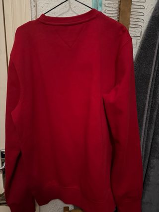 Sudadera Tommy Hilfiger Roja Talla XL