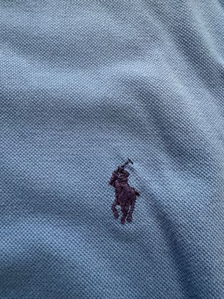Polo Ralph Lauren Hombre M Azul Algodón Manga Cort