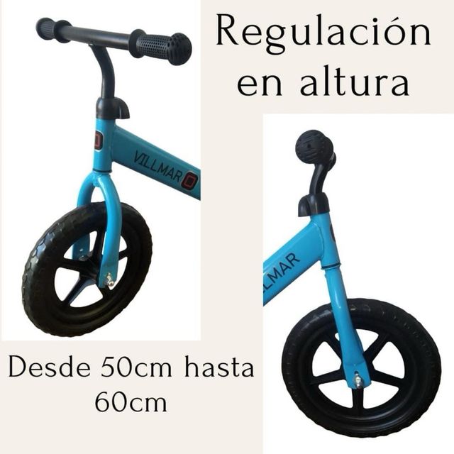 Bicicleta de equilibrio azul