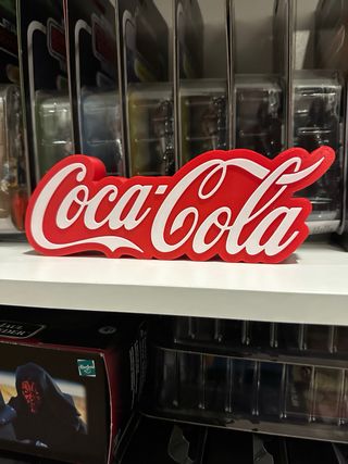 Logotipo Coca-Cola 3D Vermelho