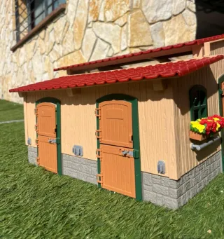 Conjunto Granja Hípica y Figuras Schleich