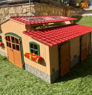 Conjunto Granja Hípica y Figuras Schleich