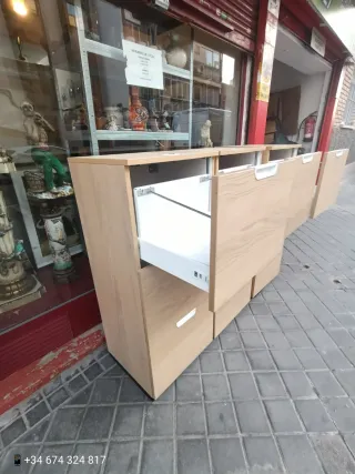 Mueble archivador 3 cajones