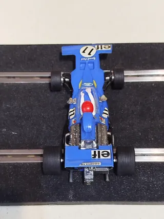 Scalextric Coche Azul Elf Tyrrell Ford