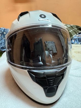 Casco Moto Shiro Talla xs Blanco