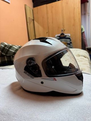 Casco Moto Shiro Talla xs Blanco