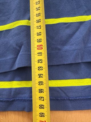 Polo Ralph Lauren S Rayas Azul Amarillo