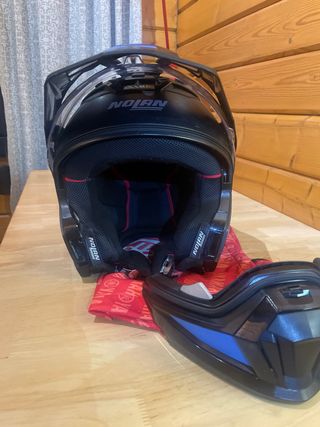 Casco Nolan N70-2X Negro Talla S