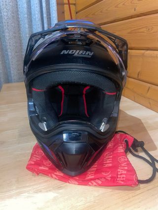 Casco Nolan N70-2X Negro Talla S