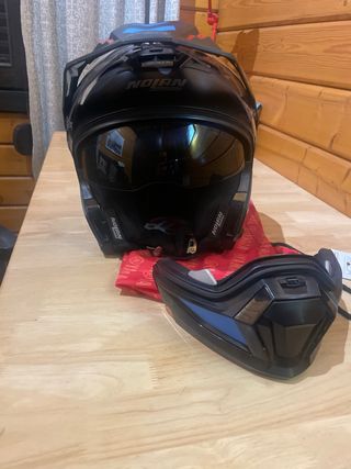 Casco Nolan N70-2X Negro Talla S