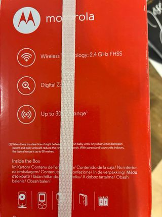 Vigilabebés Motorola 2 Video Monitor