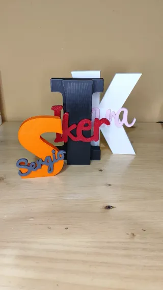 Nombres 3D Personalizadas
