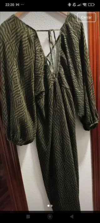 Vestido midi Zara Talla L