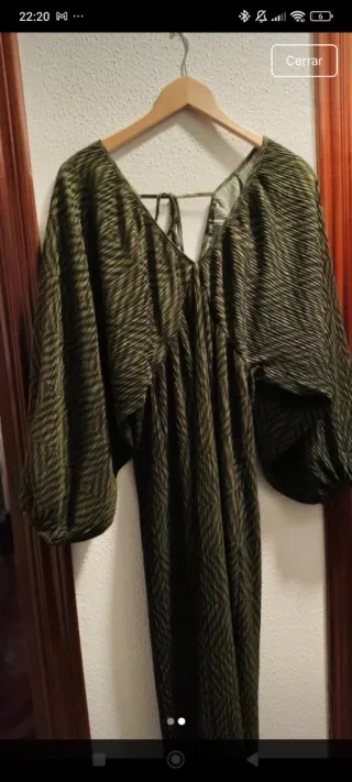 Vestido midi Zara Talla L