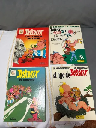 Lote libros Asterix y obelix