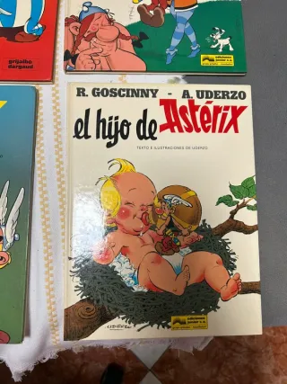 Lote libros Asterix y obelix