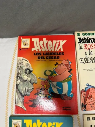Lote libros Asterix y obelix