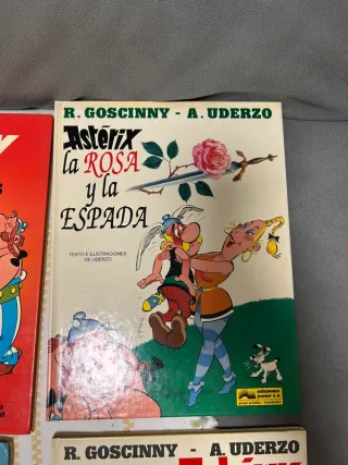 Lote libros Asterix y obelix