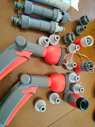 Accesorios Riego Manguera Pistola Conectores