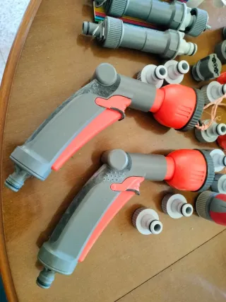 Accesorios Riego Manguera Pistola Conectores