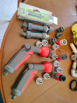 Accesorios Riego Manguera Pistola Conectores