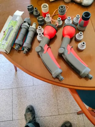 Accesorios Riego Manguera Pistola Conectores