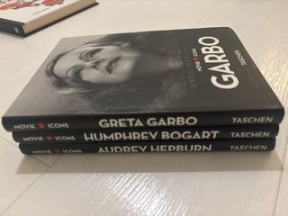 Libros Movie Icons: Garbo, Bogart, Hepburn