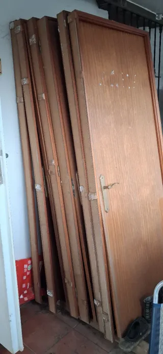 Puertas de madera 6 se venden todas juntas