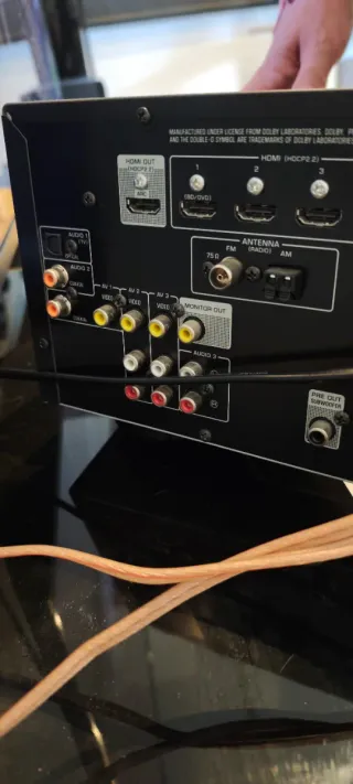 Receptor AV Yamaha HTR-4071 Negro