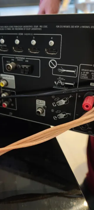 Receptor AV Yamaha HTR-4071 Negro