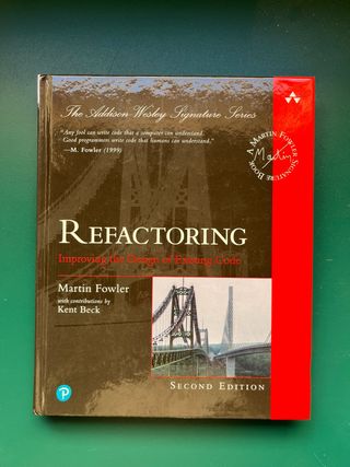 Refactoring - libro como nuevo