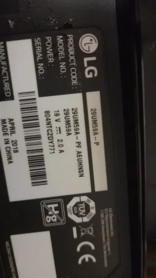 Monitor LG 29UM59A-P recambios