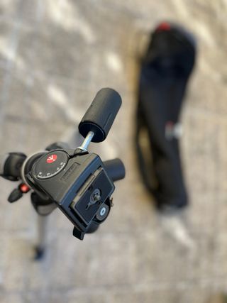 Trípode Manfrotto 055D con funda