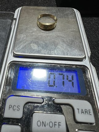 Anillo de oro 18k