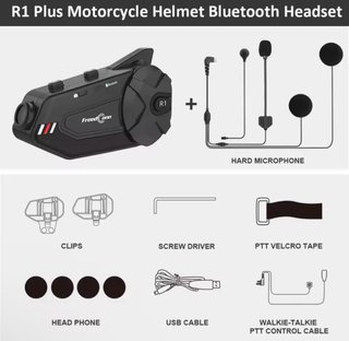 Freedconn R1-PLUS Intercomunicador Moto