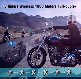 Freedconn R1-PLUS Intercomunicador Moto