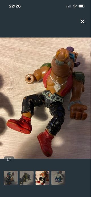 Personaggi Ninja Turtles Vintage