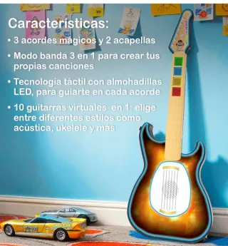 iDance MY Jam Hero Guitarra Virtual 10 en 1
