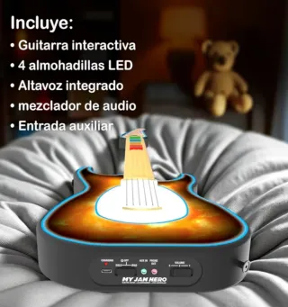 iDance MY Jam Hero Guitarra Virtual 10 en 1