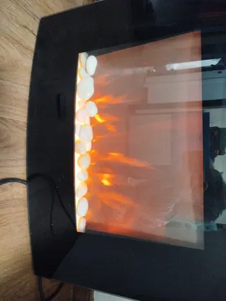 Chimenea Eléctrica Cecotec Negra