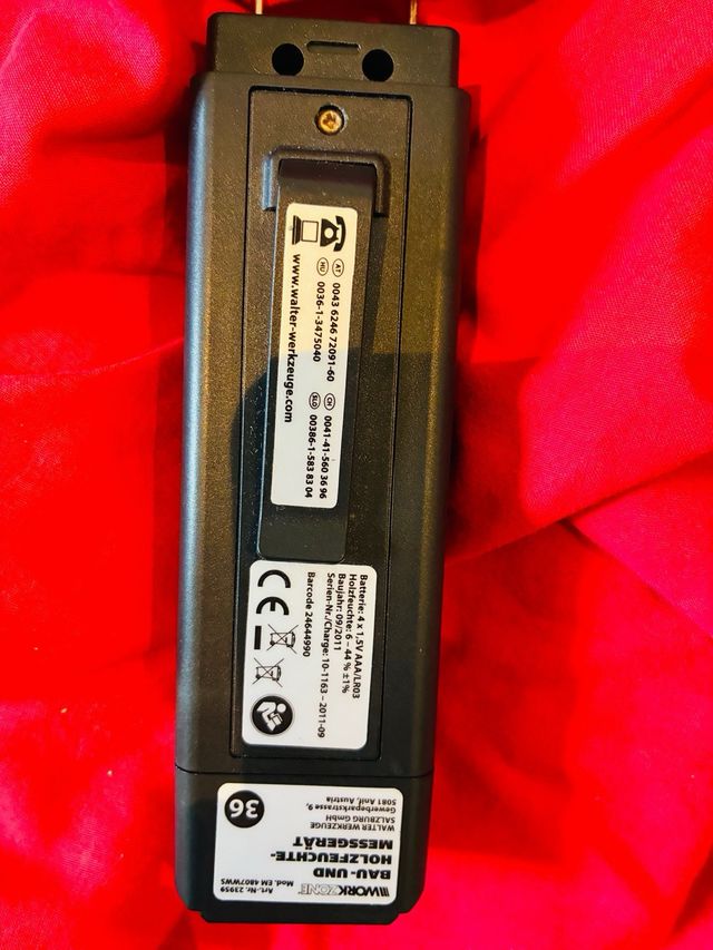 medidor de humedad para madera y materiales de con